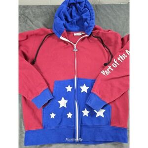 Disney Employee Exclusive Hoodie Mens Medium Sorcerer Stars Part of Magic Rare
